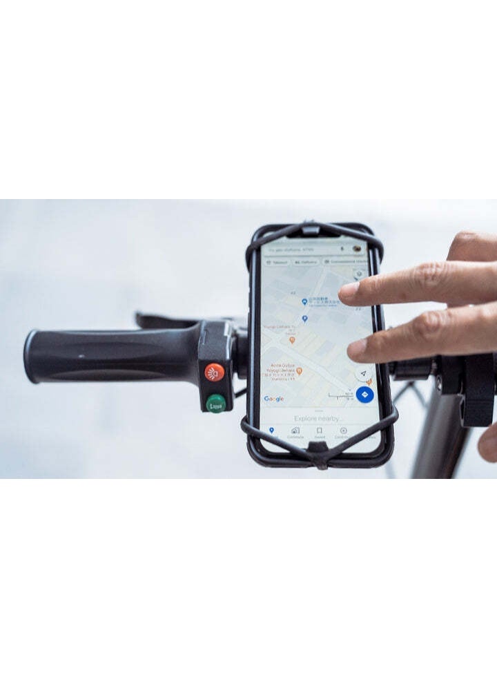 أولاك حامل هاتف Ulac SPYDER Z PRO Si للمقود | أسود - Image 2