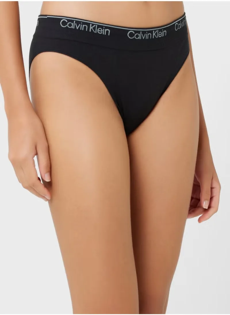 CALVIN KLEIN Logo Band Detail Bikini Brief