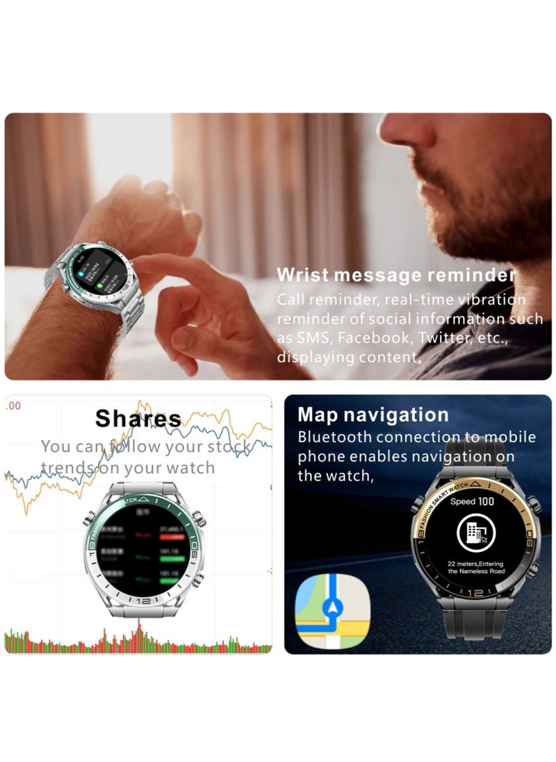 Joshberg S7 PRO Men Smart Watch with NFC BT Screen IP67 Waterproof Health Monitoring Call Features  - Image 4