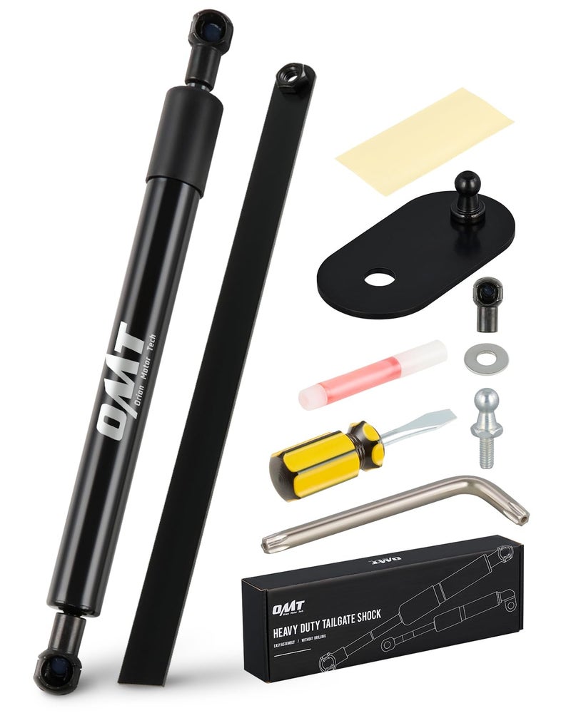 Orion Motor Tech Compatible with 04-14 F150 and 06-08 Lincoln Mark LT Tailgate Assist, Truck Tail Gate Lift Assist Tailgate Shock Compatible with 2004-2014 Ford F-150 & 2006-2008 Lincoln Mark LTS - Image 1