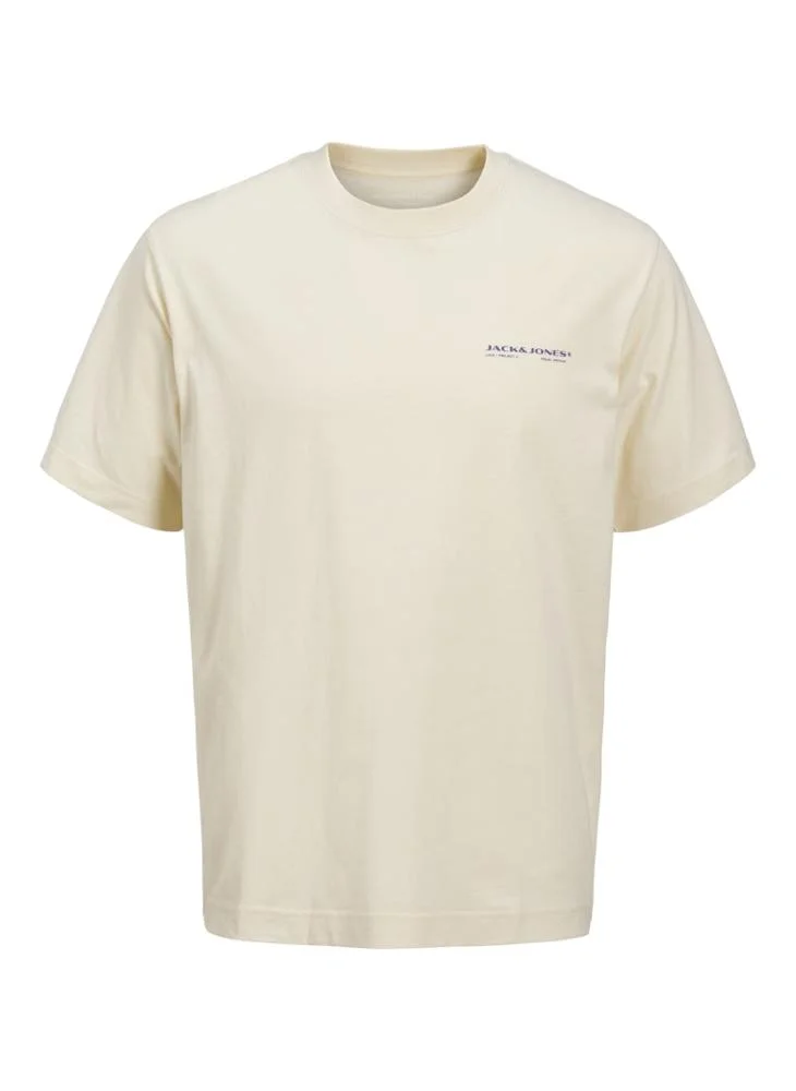 JACK & JONES Back Print Crew Neck T-Shirt