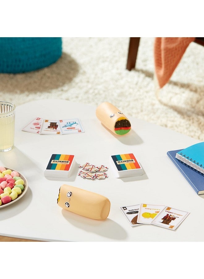 إكسبلودنج كيتنز تقدم Exploding Kittens Throw Throw Burrito - لعبة ورق Dodgeball - ألعاب الورق العائلية للبالغين والمراهقين والأطفال - 2-6 لاعبين - من سن 7 سنوات فما فوق - 120 بطاقة - Image 2