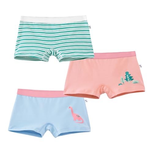 YouGotPlanB Cotton Trunks for Girls | Ages 4-16 | Stretchable Trunks for Kids | Snug-Fit | Perfect for Active Girls - Image 1