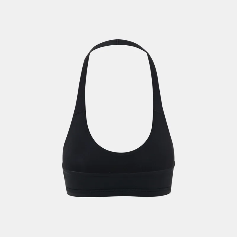 Nike Black Women's One Medium-Support Padded Halter Sports Bra for Women | Best Price UAE