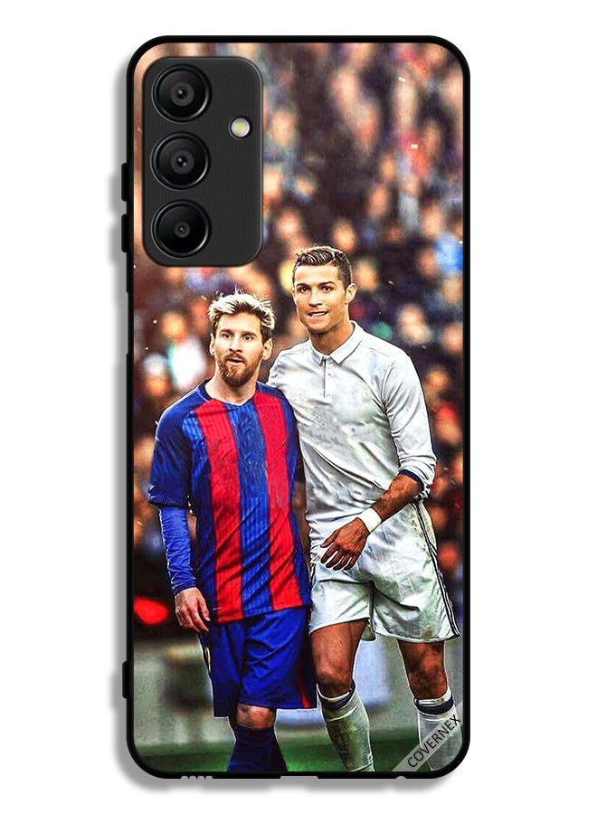 Covernex Samsung Galaxy A15 5G Protective Case Cover Messi & Ronaldo - Image 1