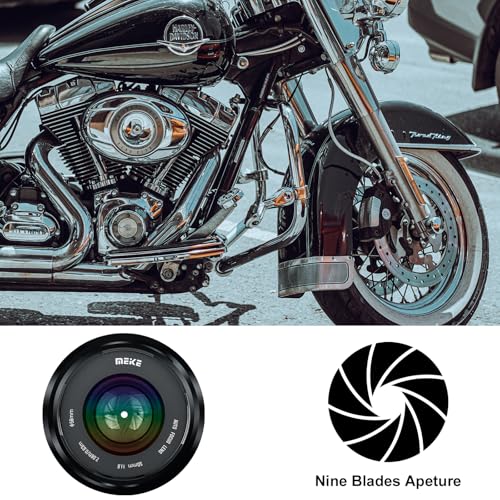 Meike 50mm F1.8 Full Frame AF STM Lens Standard Aperture Auto Focus Fixed Prime Portrait Lenses for Nikon Z Mount Mirrorless Cameras Z5, Z6, Z7, Z6II, Z6III, Z7II, Z9, Z30, Z50, Z fc - Image 3