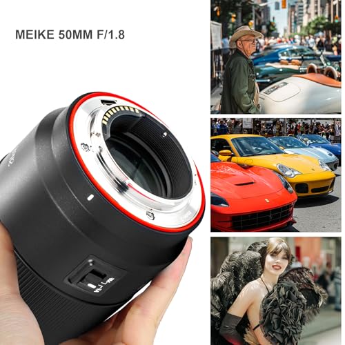 Meike 50mm F1.8 Full Frame AF STM Lens Standard Aperture Auto Focus Fixed Prime Portrait Lenses for Nikon Z Mount Mirrorless Cameras Z5, Z6, Z7, Z6II, Z6III, Z7II, Z9, Z30, Z50, Z fc - Image 4