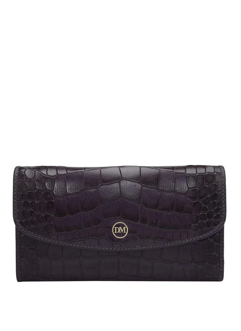 Da Milano Genuine Leather Red Ladies Wallet