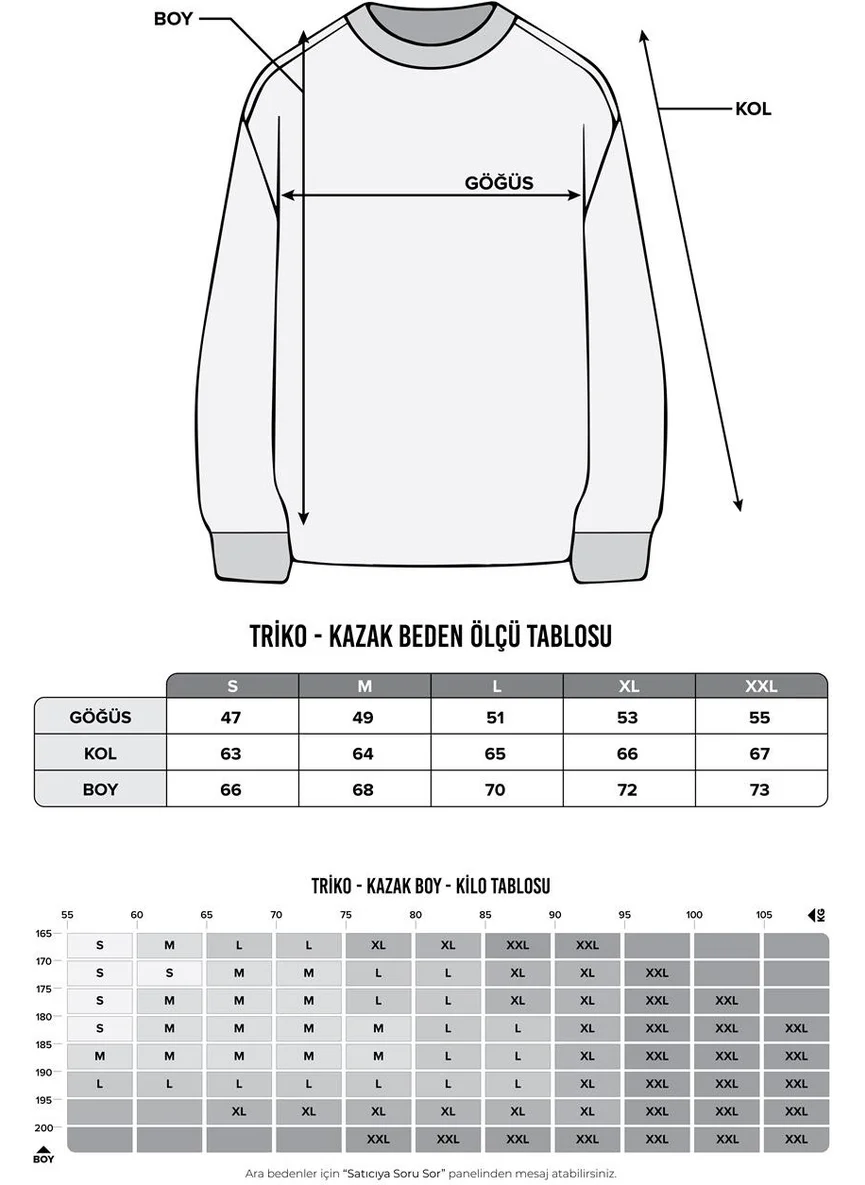 Tudors Men's Slim Fit Slim Fit Stand Collar Buttoned Cinnamon Knitwear Sweater