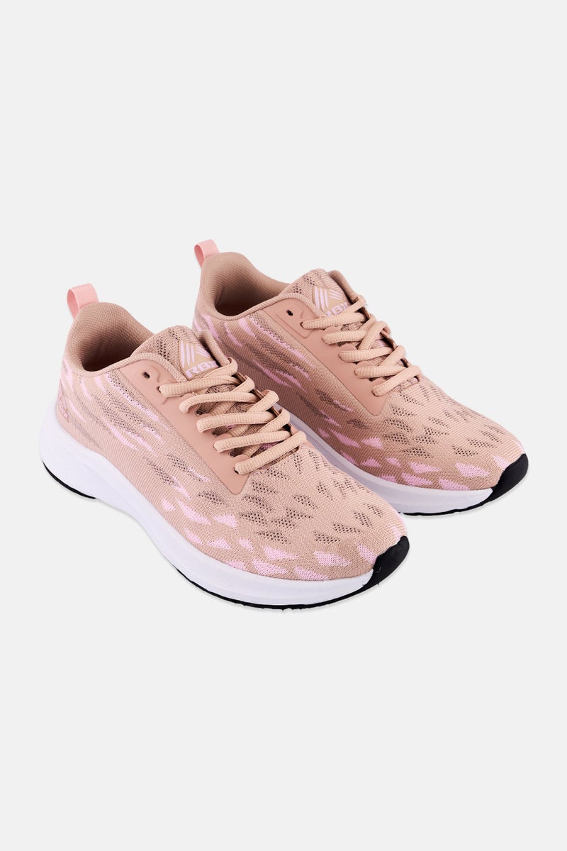RBX Women Lace Up Training Shoes, Pink  - Image 1