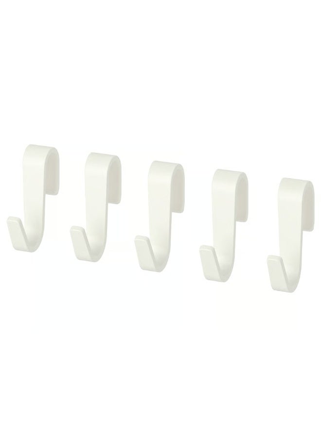Durable Wall Hooks – Heavy-Duty Adhesive or Screw Mount Hangers for Hanging Coats, Bags, Towels, Keys & Home Organization - Image 1