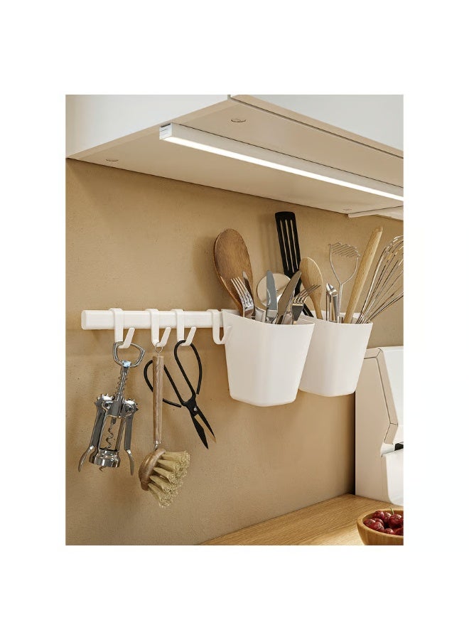 Durable Wall Hooks – Heavy-Duty Adhesive or Screw Mount Hangers for Hanging Coats, Bags, Towels, Keys & Home Organization - Image 3