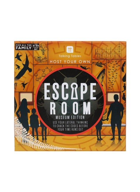 Talking Tables Museum Themed Escape Room Game for Kids | Solve Unique Puzzles and Codes to Find The Exit in Time! Interactive Family Games Night, Age 9+, 2+4 Players, Ideal Gift for Boys and Girls