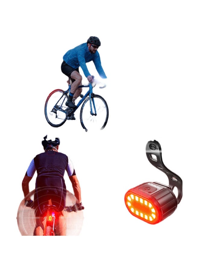 Forever Bicycle Front And Rear Light Combination Set, Night Riding Illumination, Waterproof, Safety Warning, Rechargeable Car Light, Mountain Bike, Children'S Bike, Cycling Equipment Accessories, Front And Rear Lights - Image 2
