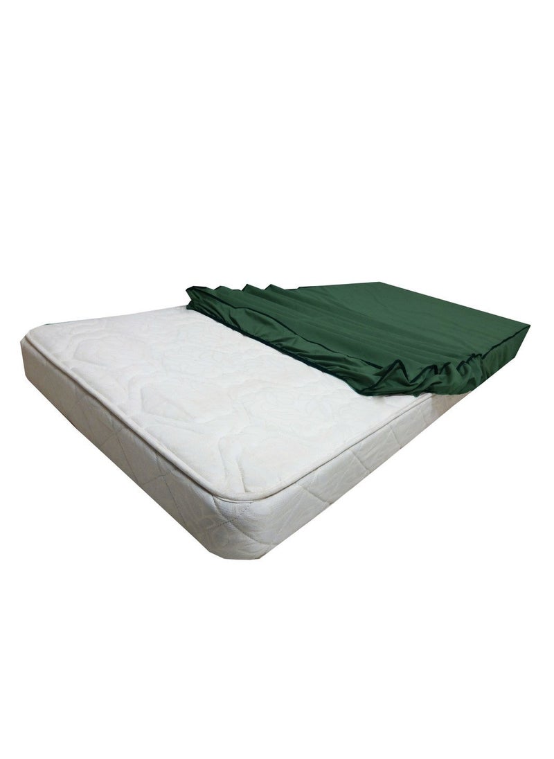 Lithara Lithara Small Twin Size Waterproof Zipper Mattress Protector 360 Complete Protection Cover Size 36 x 78 Inches Pack of 2 Green  - Image 3