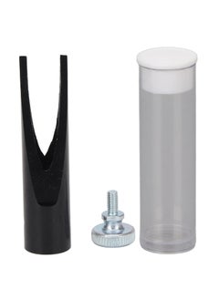 ZJchao Eyebrow Pencil Sharpening Tool Eyebrow Sharpening Tool Makeup Sharpener Firmly Fixing Adjust Screw Eyebrow Pencil Sharpener Aid Sharpener Lip Liner Eyebrow and Pencils Black 