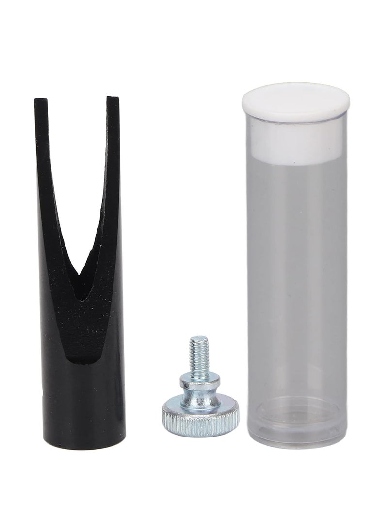 ZJchao Eyebrow Pencil Sharpening Tool Eyebrow Sharpening Tool Makeup Sharpener Firmly Fixing Adjust Screw Eyebrow Pencil Sharpener Aid Sharpener Lip Liner Eyebrow and Pencils Black 
