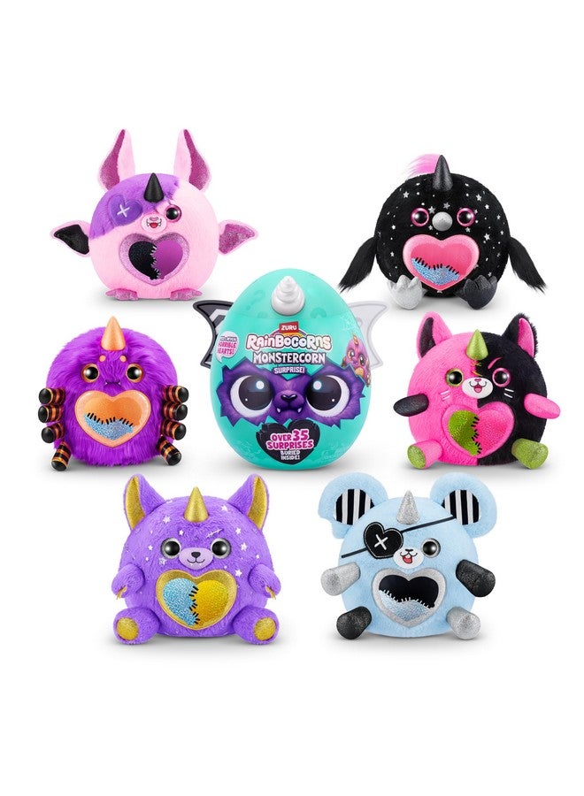 RAINBOCORNS-MONSTERCORN-SERIES1 Plush Medium Vampire Cat - Image 4