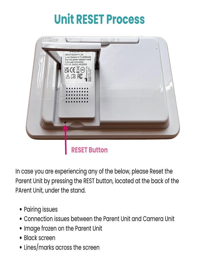 Babysense Replacement Add On Camera for Video Baby Monitor HDS2, Requires HDS2 Parent Unit to Operate, Will Work Only with HDS2 Monitors - Image 5