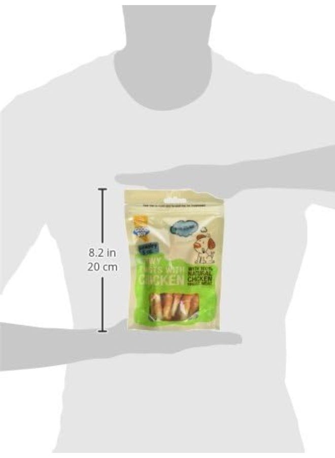 Good Boy Good Boy, Chewy Chicken Twists with Chicken, 90 grams - Image 3