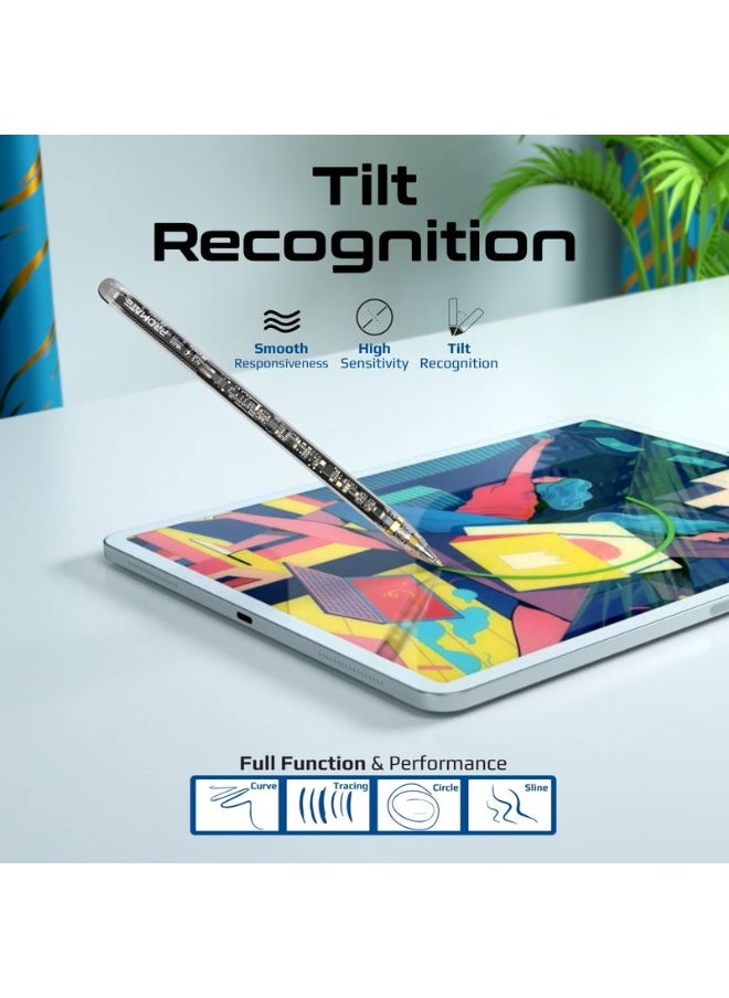 Promats - Promate TransPen Transparent Precision Active Stylus Pen with Palm Rejection - Image 1