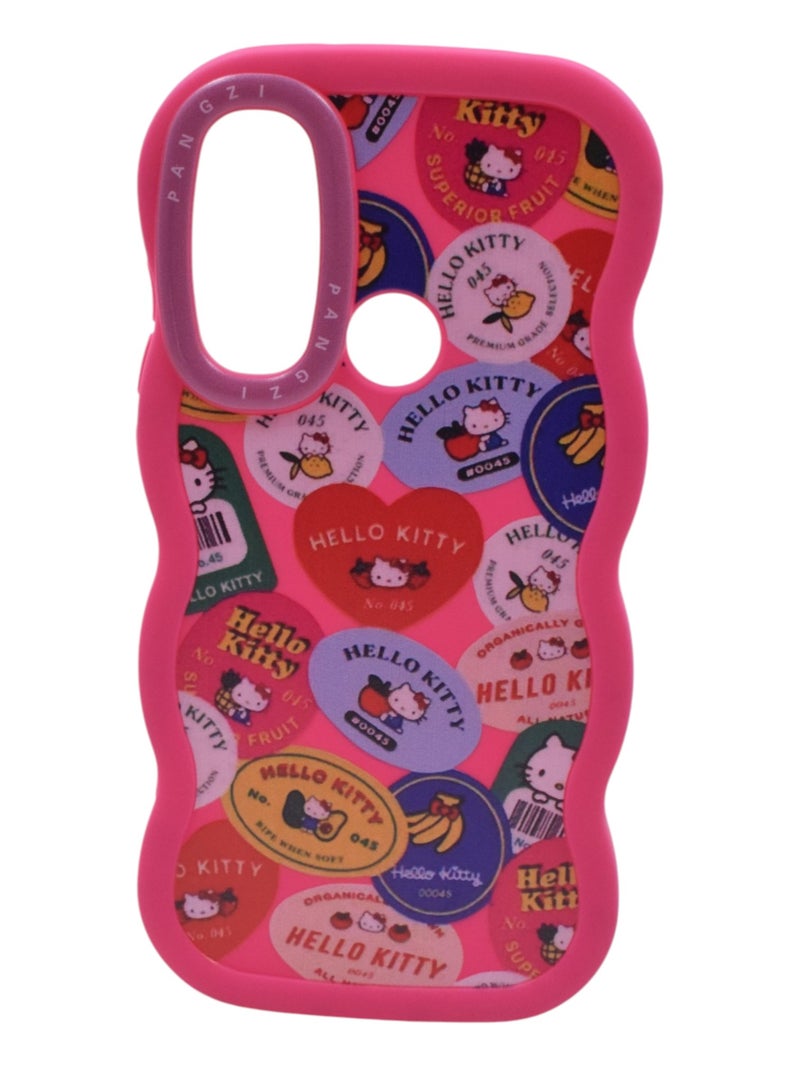 Hello Kitty Plastic Back Cover For Xiaomi Redmi Note 8 - Multicolour - Image 1