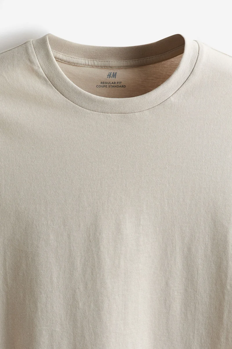 اتش اند ام Cotton T-Shirt Regular Fit