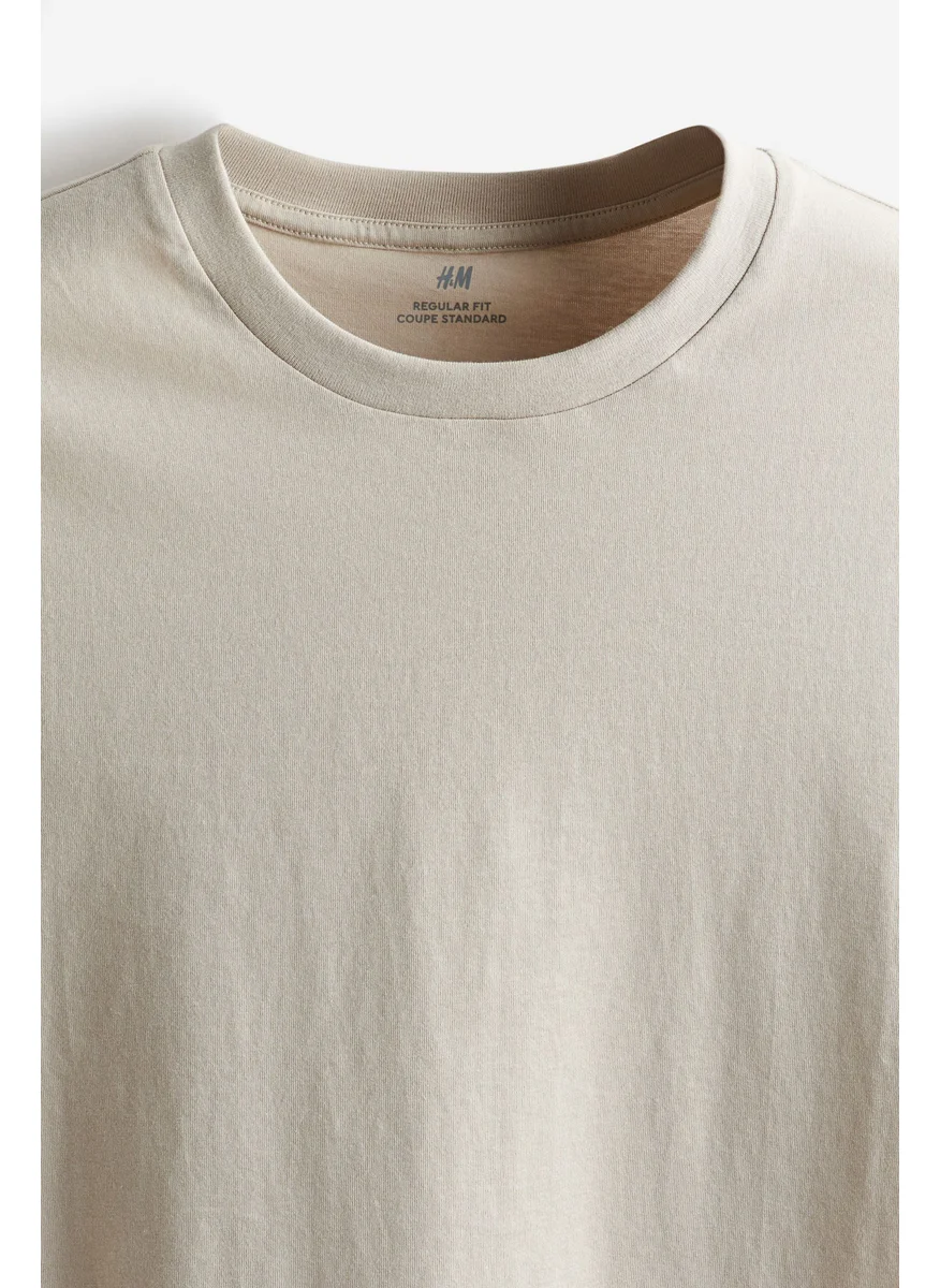 H&M Cotton T-Shirt Regular Fit