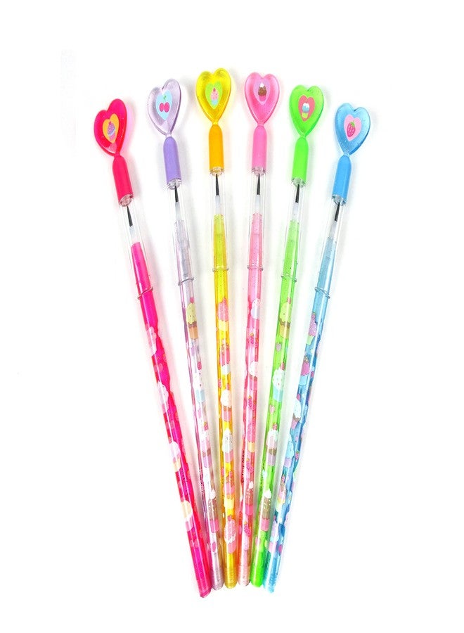 تايني ميلز مجموعة هدايا حفلة عيد ميلاد TINYMILLS بنكهة الكب كيك (12 قلم رصاص قابل للتكديس، 12 طابعًا، 12 ورقة ملصقات، 12 دفتر ملاحظات صغير حلزوني) هدايا حفلة الكب كيك، عيد ميلاد حلو - Image 3