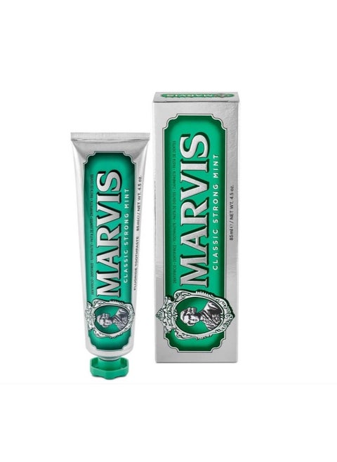 MARVIS Classic Strong Mint Toothpaste, 85 ml