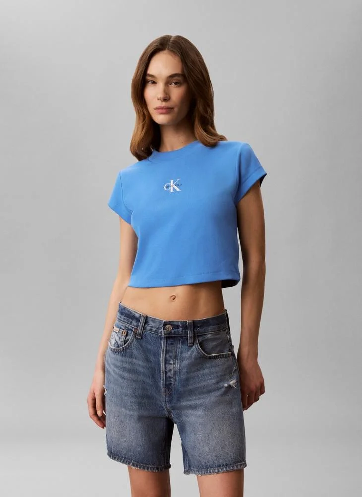 Monologo Baby Rib T-Shirt