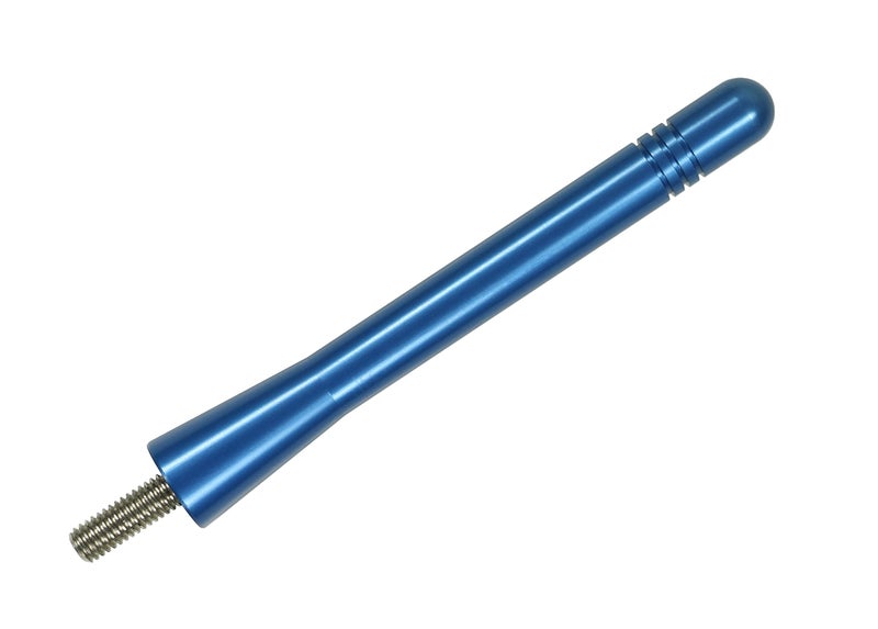 AntennaMastsRus - Made in USA - 4 Inch Blue Aluminum Antenna is Compatible with Jeep Wrangler JK - JL | Gladiator (2007-2024) - Image 4