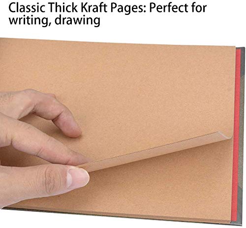 BBwill Scrapbook Photo Album Our Adventure Book - DIY Handmade Album Scrapbook Movie Up Travel Scrapbook for Anniversary, Wedding, Travelling, Baby Shower, etc (Travel Scrapbook) - Image 2