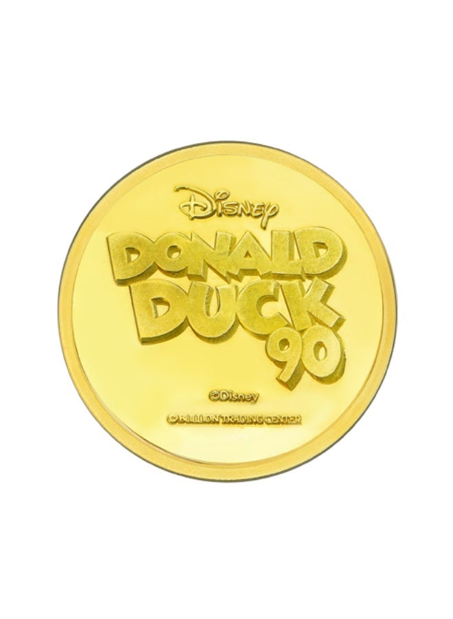 ديزني عملة ديزني دونالد داك، ٨ غرام، BTC، نقاء ٩٩٩.٩ - Image 2