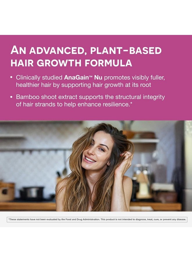 EZ Melts Dissolvable Women’s Multivitamin + Hair Growth with Biotin, Bamboo Extract & Clinically Studied AnaGain Nu, Supports Visibly Healthier, Stronger Hair, Sugar-Free Peach Flavor, 1-Month - Image 3
