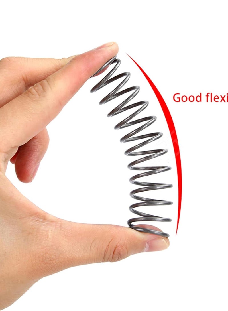 GGOOT 10Pcs Stainless Steel Compressed Spring Wire Diameter 1.2mm External Diameter 9-14mm Hardware Tools, 1.2x13x50mm  - Image 5