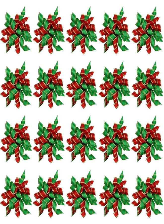 تونج كلاود مجموعة تونغ كلاود من 20 ربطة شعر للحيوانات الأليفة (الكلاب والقطط) لعيد الميلاد، إكسسوارات شعر للكلاب والقطط مع أربطة مطاطية - Image 1