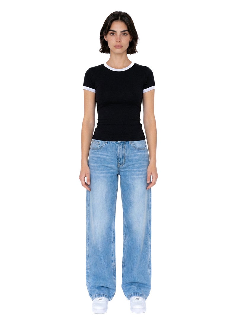 CTRL Contrast Baby Tee - Image 3