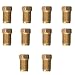 BDZMC 10PCS Car Brake Line Fittings M10 x 10 Thread Stainless Steel Brake Line Nut Metric Invert Flare Fittings for 316 Brake Line Tube - Image 2