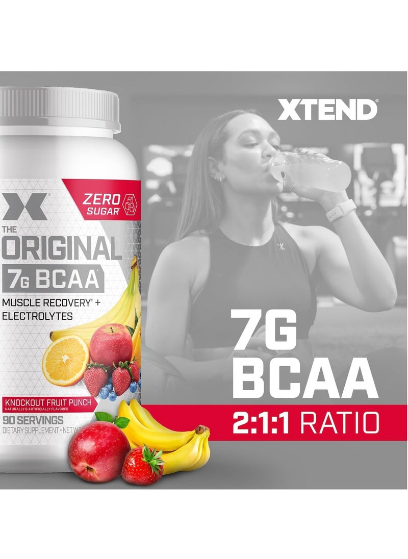 XTEND Scivation Xtend BCAA 90 Servings Knockout Fruit Punch  - Image 3