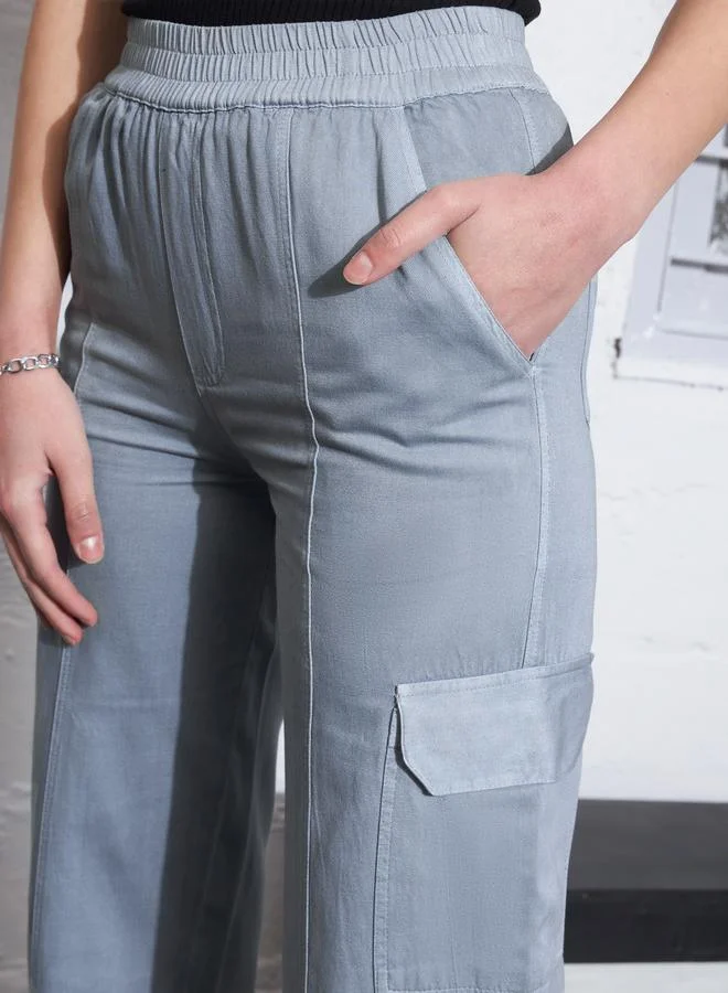 SASSAFRAS Twill Multi Pocket Cargo Jogger by Styli
