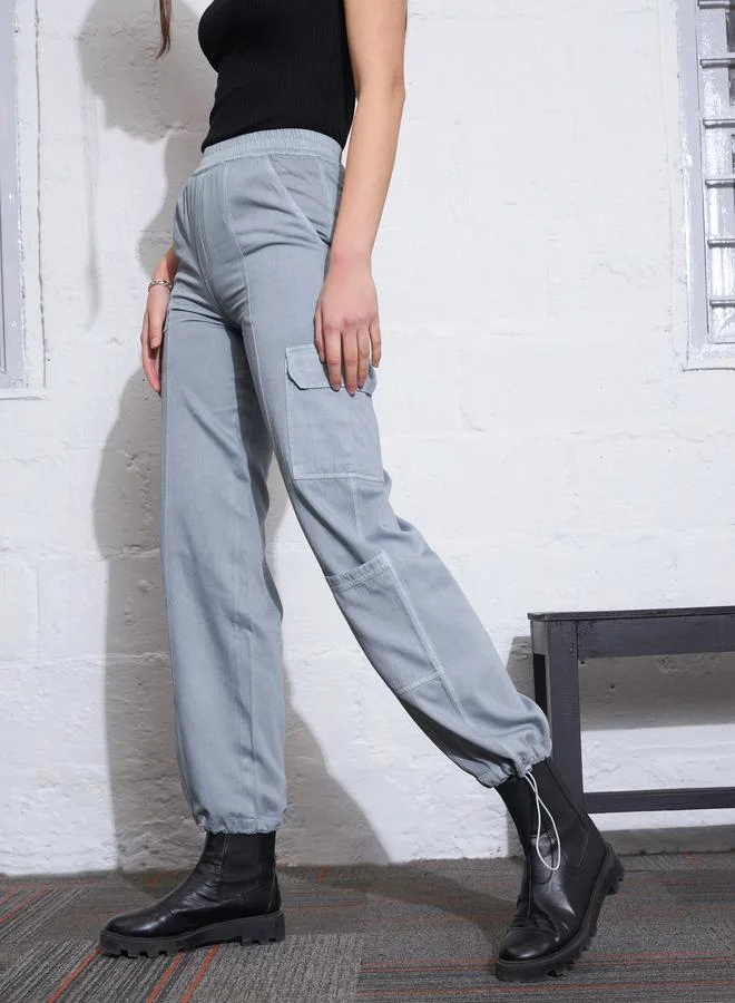 SASSAFRAS Twill Multi Pocket Cargo Jogger by Styli