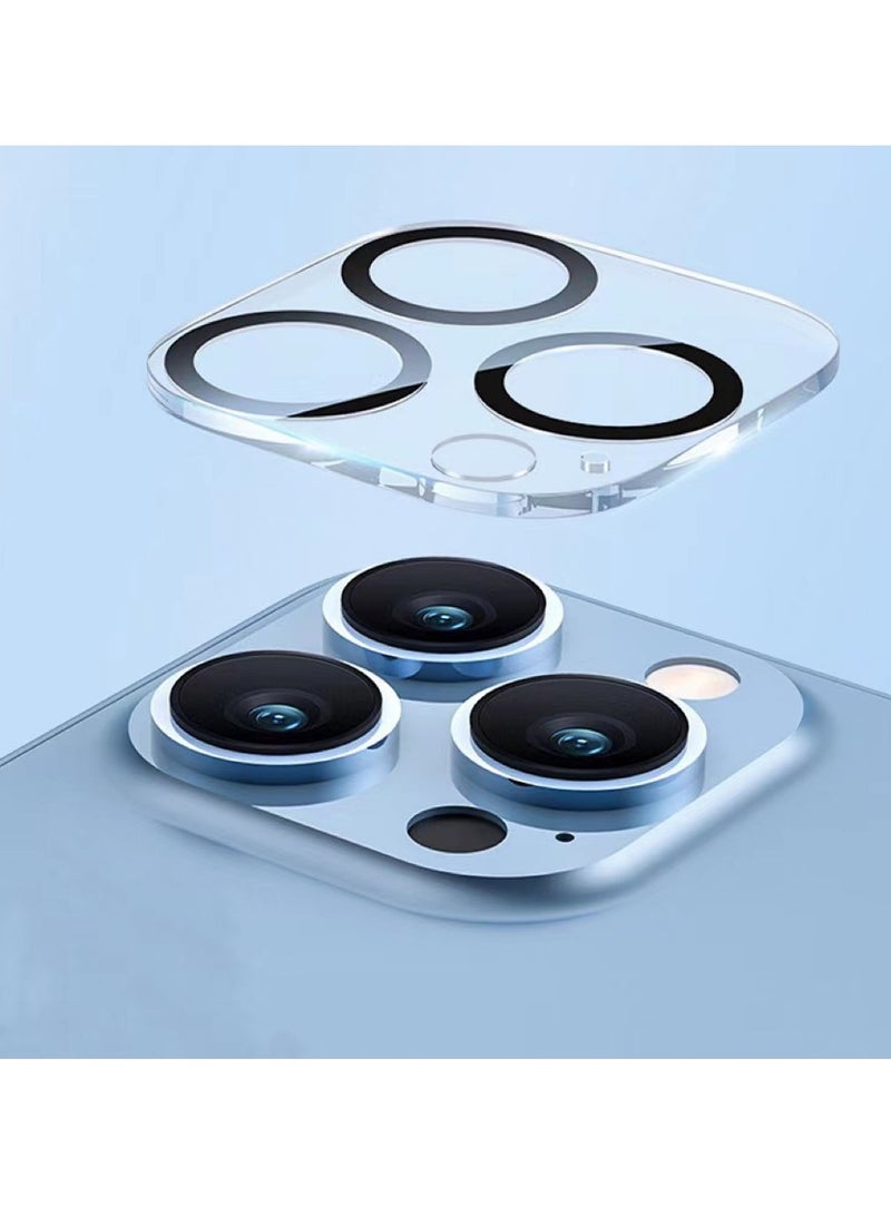 Tempered Glass Camera Lens Protector for iPhone 15 Pro Max, Anti-Scratch Camera Lens Cover No Affect on Night Shots  - Image 4