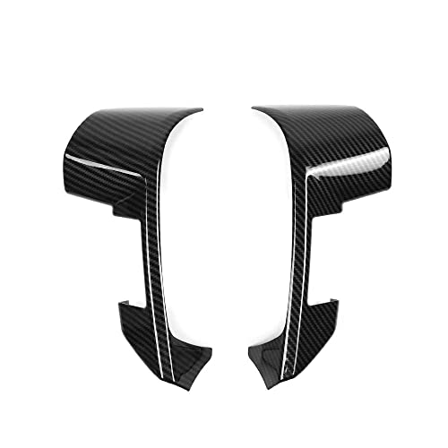 JeCar Car Steering Wheel Trim Cover Frame Interior Accessories for 2009-2014 Ford F150 SVT Raptor (Carbon Fiber) - Image 2