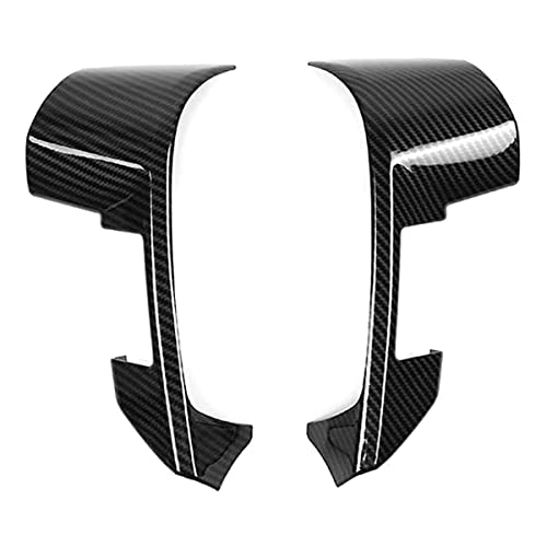 JeCar Car Steering Wheel Trim Cover Frame Interior Accessories for 2009-2014 Ford F150 SVT Raptor (Carbon Fiber) - Image 1