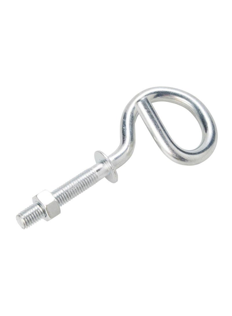 Zinc Plated Steel Single Hook 12 X 110 X 68 Mm 
