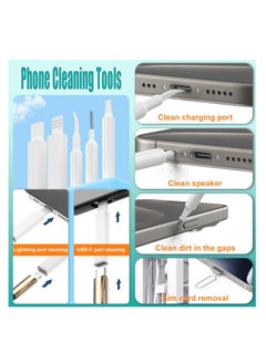 Generic 32 in 1 Keyboard Cleaning Kit with Brush, Computer Laptop Cleaner Kit, Phone Cleaning Tool, Multi-Function Cleaner Kit for Earbuds, Cellphones, PC, Screens, Camera Lens, Electronics Devices  - Image 2