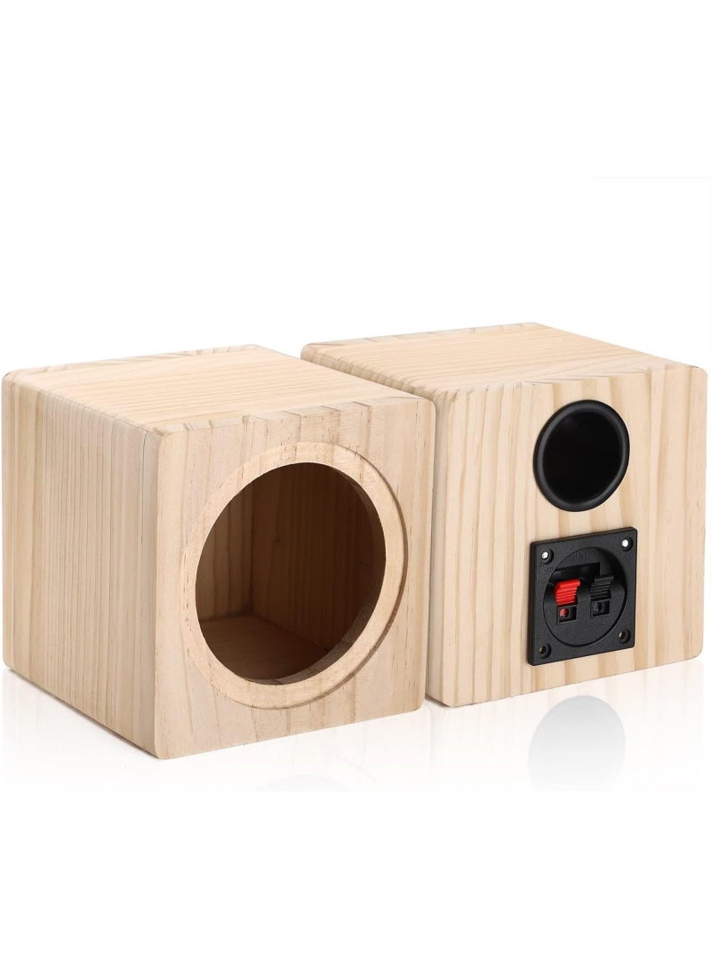 يُسلِّم صندوق مكبر صوت خشبي مزود بفتحة تهوية، صندوق خشبي فردي مع قطن ماص للصوت وكوب طرفي، تصميم بفتحات تهوية (الحجم: 6.5 بوصة) - Image 3