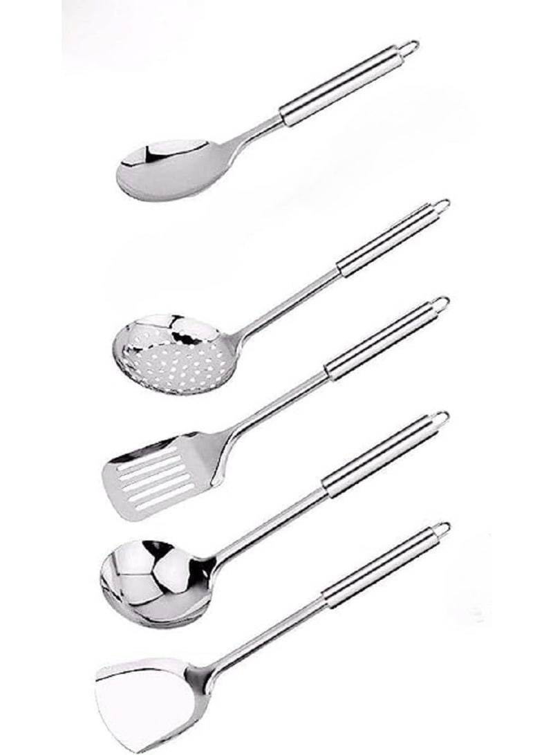 5-piece serving set – for serving food and desserts easily and safely. - Image 4