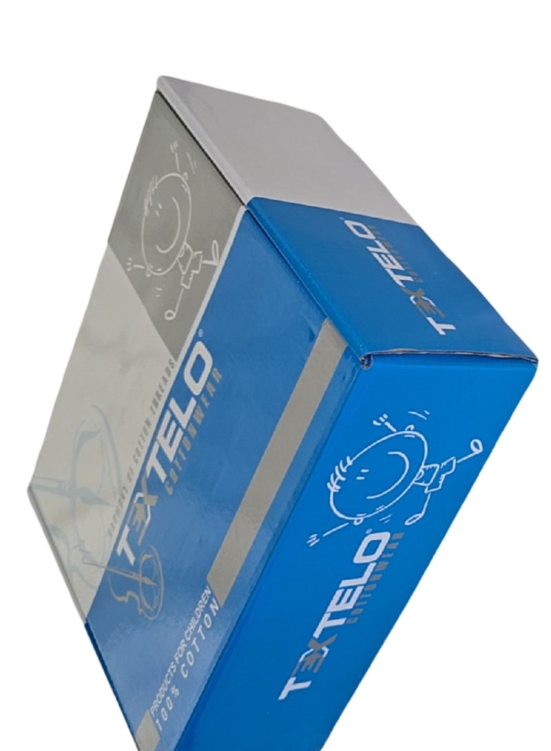 Textelo boy's Underwear Cotton Vests And Briefs Set of 6 Piece printed 3 color - Image 4